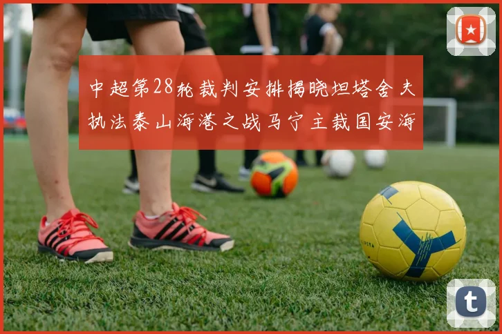 中超第28轮裁判安排揭晓坦塔舍夫执法泰山海港之战马宁主裁国安海牛对决